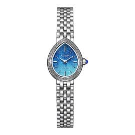 Citizen EX1540-58L Eco-Drive Solar Women’s Watch Rainell Mini Blue LE