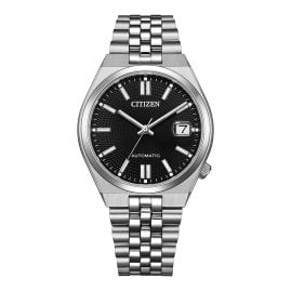 Citizen NK0030-51E Automatikuhr Tsuyosa 60 Stahl/Schwarz 37 mm