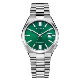Citizen NJ0150-81X Men's Wristwatch Automatic Steel/Green