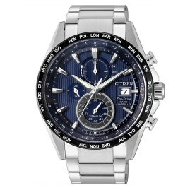 Citizen AT8154-82L Eco-Drive Radio-Controlled Watch Mens Chronograph Titanium