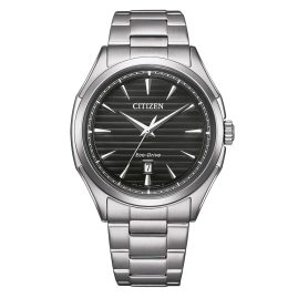 Citizen AW1750-85E Eco-Drive Men's Watch Solar Steel/Black