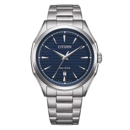 Citizen AW1750-85L Eco-Drive Men's Wristwatch Solar Steel/Blue