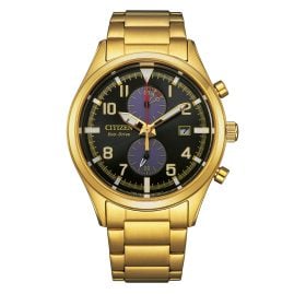 Citizen CA7022-87E Eco-Drive Men's Watch Chronograph Gold Tone