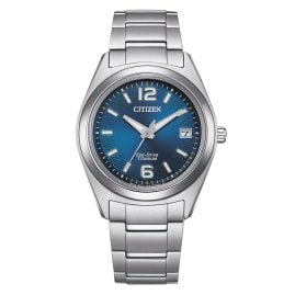 Citizen FE6151-82L Eco-Drive Women`s Watch Titanium Blue