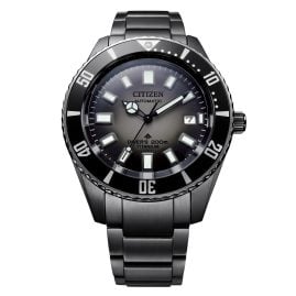 Citizen NB6025-59H Diving Watch for Men Automatic Titanium Black