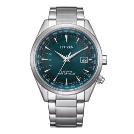 Citizen CB0270-87L Radio-Controlled Solar Men's Watch Steel/Blue