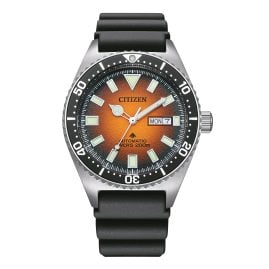 Citizen NY0120-01Z Promaster Marine Men's Diving Watch Automatic Orange