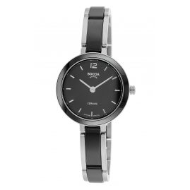 Boccia 3333-02 Women's Watch Titanium/Ceramic Black