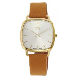 Boccia 3334-03 Ladies' Wristwatch Titanium Ochre/Gold Tone