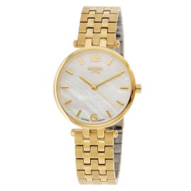 Boccia 3339-03 Ladies' Wristwatch Titanium Gold Tone