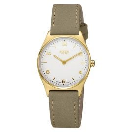 Boccia 3338-03 Titanium Ladies' Watch Beige/Gold Tone