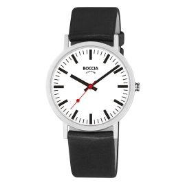 Boccia 3651-07 Wristwatch Titanium Black Polished