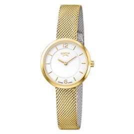 Boccia 3266-08 Ladies' Watch Titanium Gold Tone