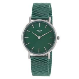 Boccia 3281-10 Ladies' Watch Titanium / Stainless Steel Green