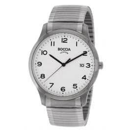 Boccia 3616-01 Titanium Men's Watch with Flex Bracelet