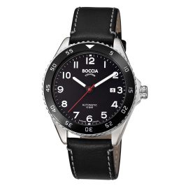 Boccia 3653-04 Men's Watch Automatic Titanium Black