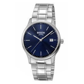 Boccia 3620-05 Men's Watch Titanium Blue