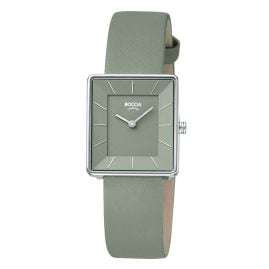Boccia 3351-07 Women's Wristwatch Titanium Sage Green