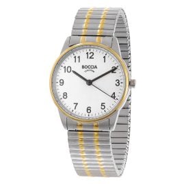 Boccia 3369-02 Damen-Armbanduhr Titan mit Zugband Zweifarbig