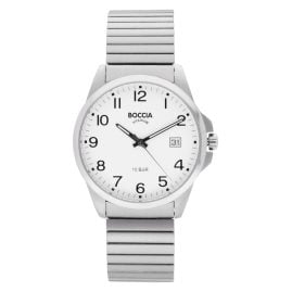 Boccia 3671-04 Men's Watch Titanium with Elastic Strap