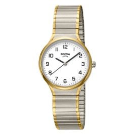 Boccia 3342-10 Women´s Watch Titanium with Elastic Strap Bicolour