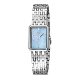 Boccia 3383-01 Watch for Ladies Titanium Rectangular Light Blue