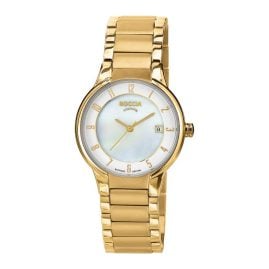 Boccia 3301-03 Ladies´ Wristwatch Quartz Titanium Gold Tone