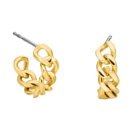 Boccia 05109-02 Ladies´ Earrings Titanium Gold Tone