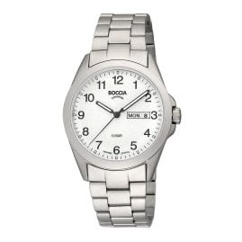 Boccia 3683-01 Quartz Watch for Men Titanium with Sapphire Crystal 10 bar