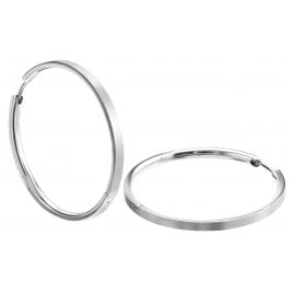 Boccia 0508-01 Women's Hoop Earrings Titanium