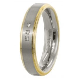 Boccia 0134-04 Ladies' Ring Titanium