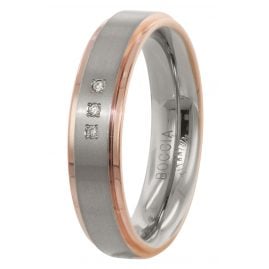 Boccia 0134-02 Ladies' Ring Titanium