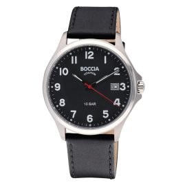 Boccia 3659-01 Men's Watch Titanium Black
