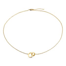 Boccia 08033-03 Ladies' Necklace Titanium Gold Tone