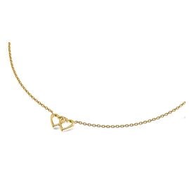 Boccia 08023-02 Women's Necklace Heart Titanium Gold Tone