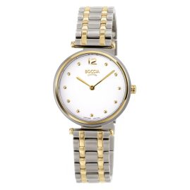 Boccia 3349-03 Women's Wristwatch Titanium Two Tone