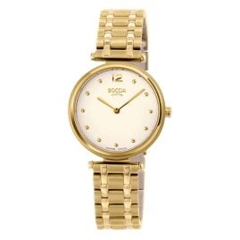 Boccia 3349-04 Ladies' Watch Titanium Gold Tone