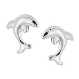 Boccia 05075-01 Children's Stud Earrings Titanium Dolphin