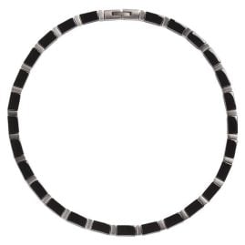Boccia 0845-04 Damen-Halskette Titan/Keramik Schwarz