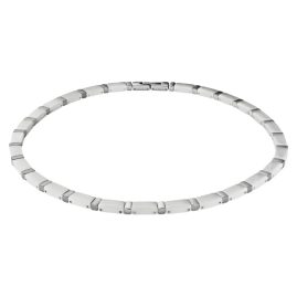 Boccia 0845-03 Ladies' Necklace Titanium/Ceramic White