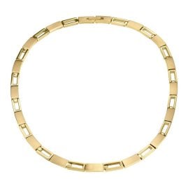 Boccia 08040-03 Women's Titanium Necklace Gold Tone