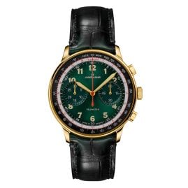 Junghans 27/5588.02 Men´s Watch Automatic Telemeter Edition Limited Black/Green
