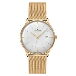 Junghans 59/7600.46 Meister Mega Solar Armbanduhr Goldfarben