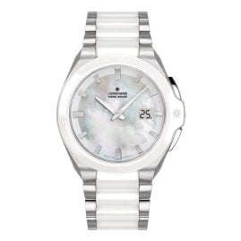 Junghans 15/1601.44 Radio-Controlled Ladies´ Watch Spektrum Mega Solar White