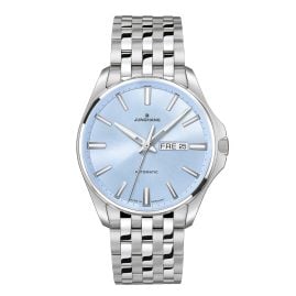 Junghans 27/4614.44 Herrenuhr Meister S Automatic Hellblau 40,5 mm