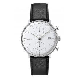 Junghans 027/4600.02 max bill Chronoscope Men's Watch with Sapphire Crystal