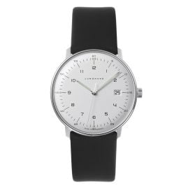 Junghans 041/4461-Nappa max bill Quartz Men's Watch with 2 Leather Straps