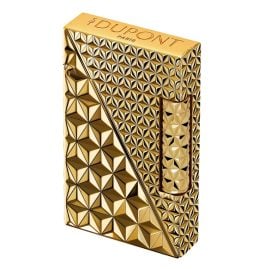 S.T. Dupont C16646 Lighter Line 2 Double Fire X Gold Tone