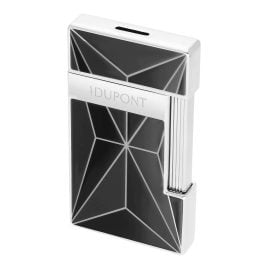 S.T. Dupont 028277 Lighter Slimmy X Lacquer Black/Chrome