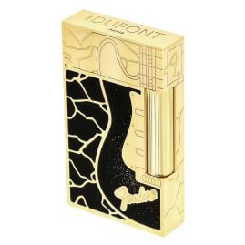 S.T. Dupont C16025CL Lighter Line 2 Fender Black/Gold Tone